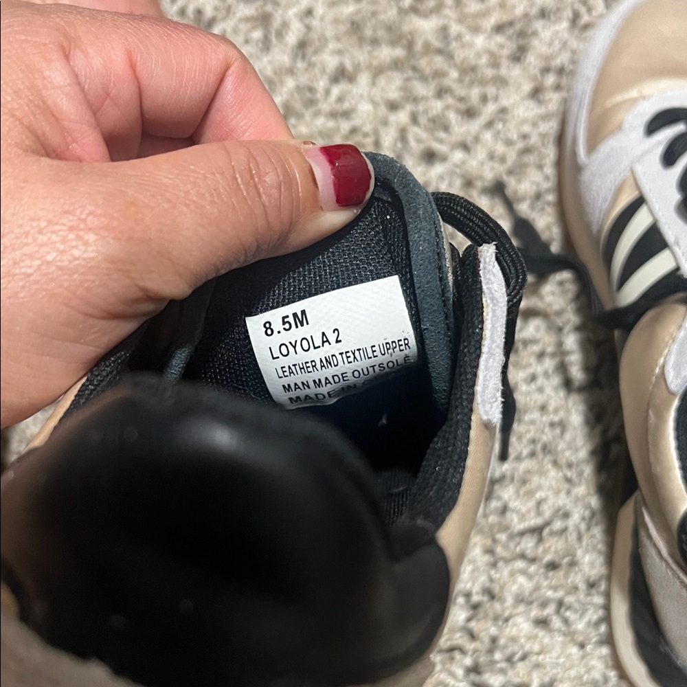 Tretorn Kids Sneakers - Black and Tan